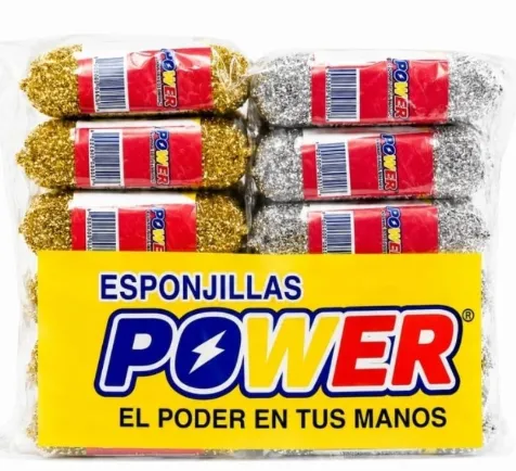 Esponjilla Oro-Plata Power