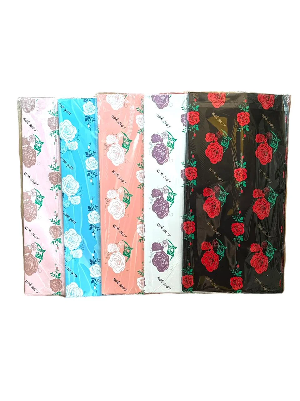 Papel Koreano Rosa Love x 20