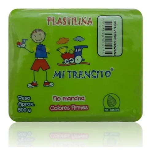 PLASTILINA - BLOQUE - BLOQUE 500G