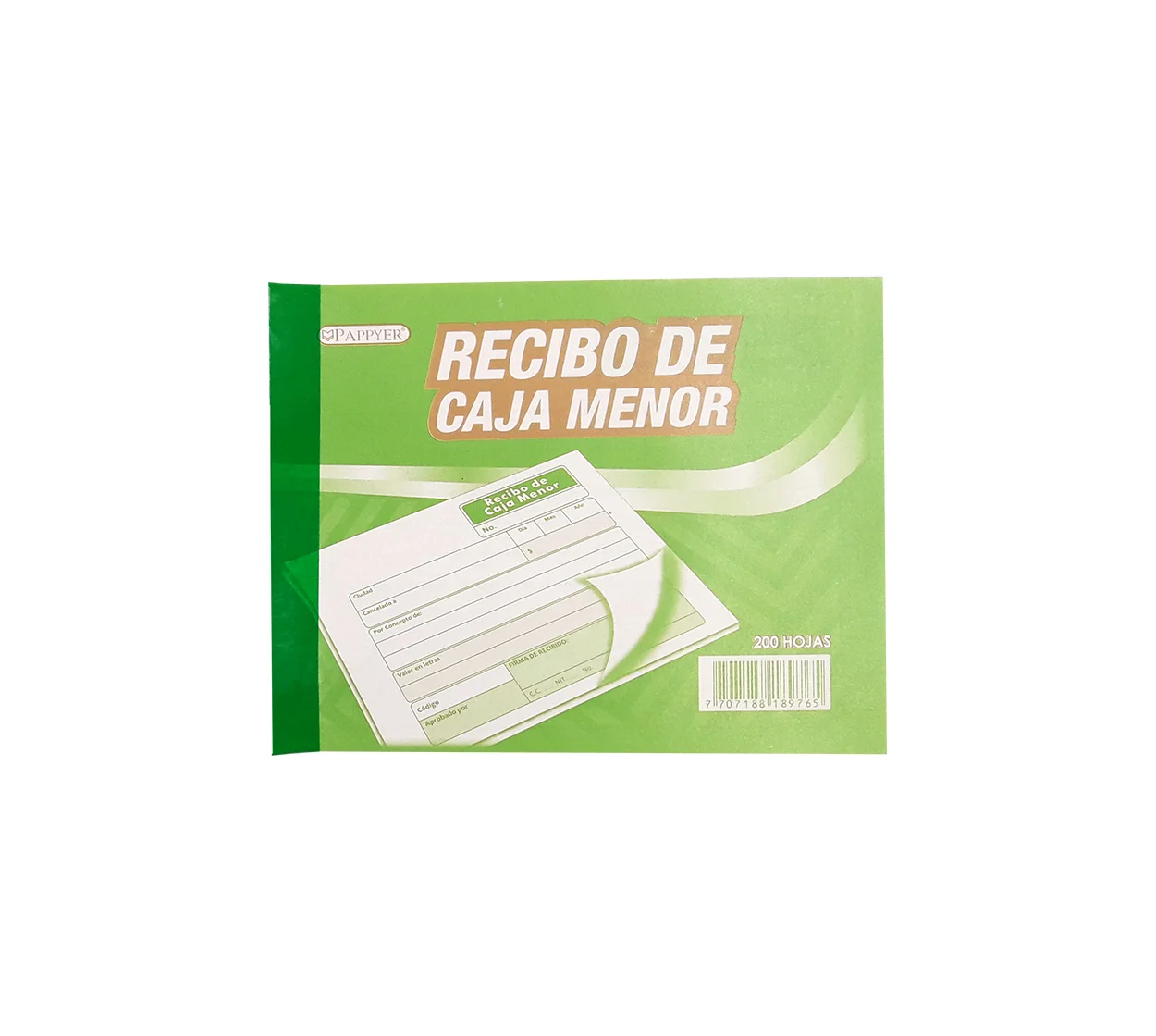 RECIBO - ESTANDAR - PAQUETE X200