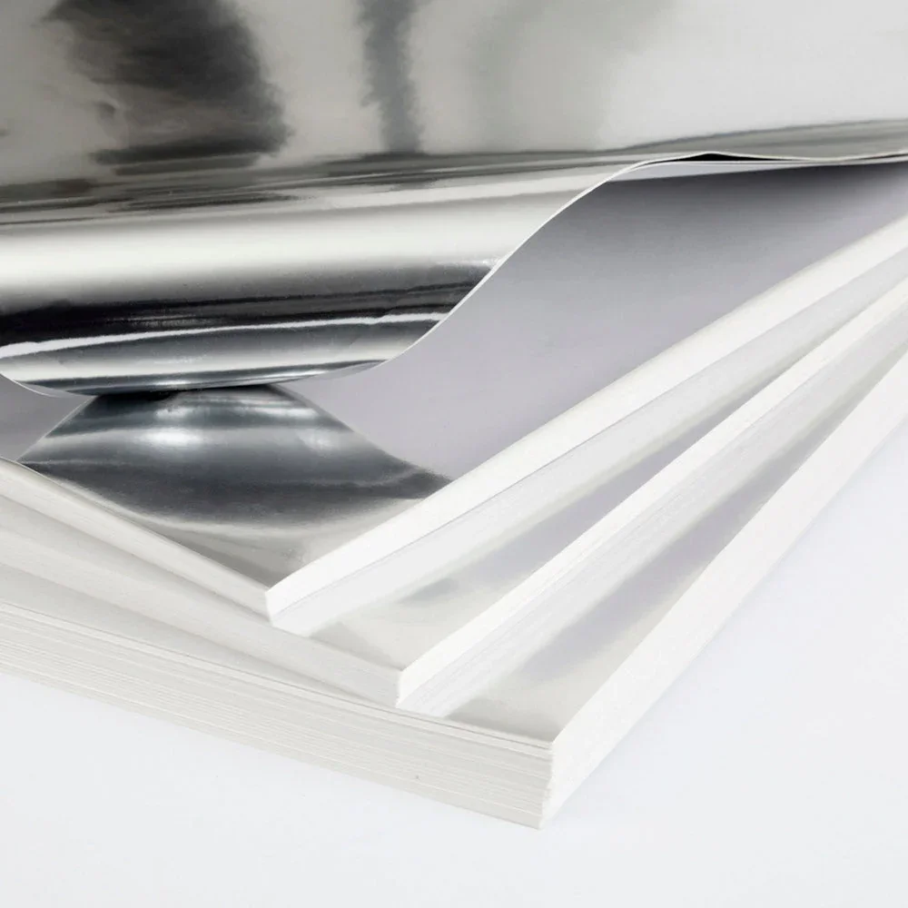 BOND METALIZADO - PLIEGO - PAQUETE X12