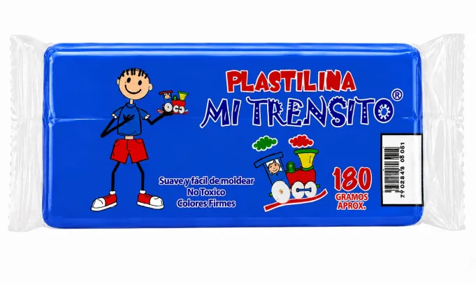 PLASTILINA - 180G - BLOQUE 180G