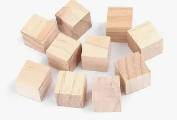 CUBOS DE BALSO - 40X40 - PAQUETE X25
