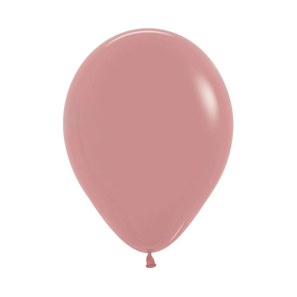 GLOBO LATEX REDONDO FASHION PALO DE ROSA