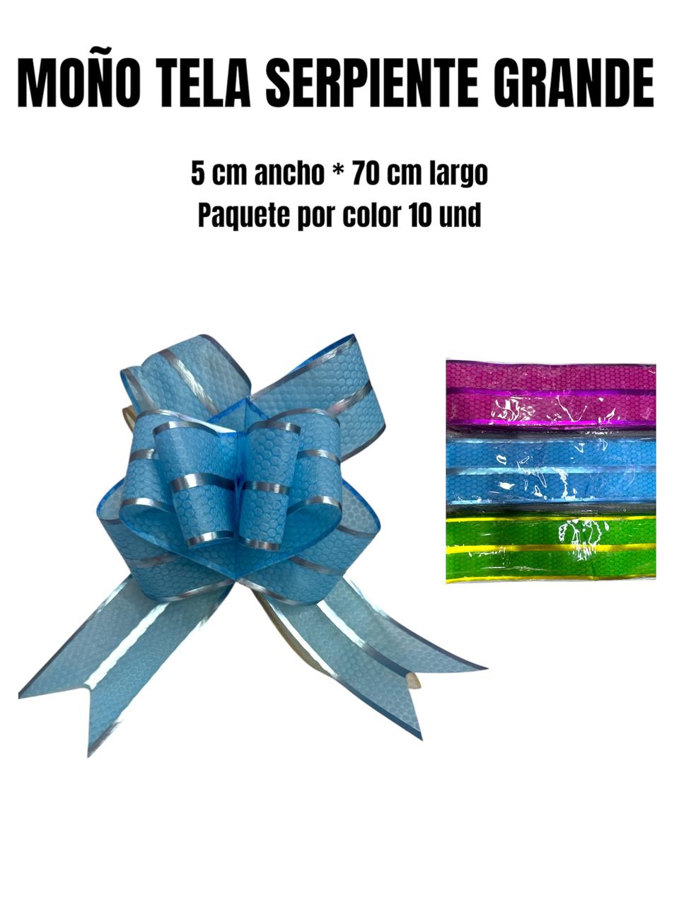 MOÑO MAGICO DE CINTA PARA REGALOS Y DECORACIÓN 