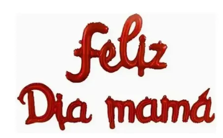 SET LETRAS GLOBO FOIL FELIZ DIA LETRA
