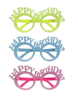 GAFAS NEON HAPPY BIRTHDAY