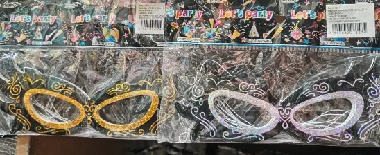 ANTIFAZ NEGRO ESTAMPADO