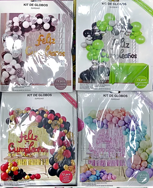 BOUQUET DE GLOBOS  - ESTANDAR - UNIDAD